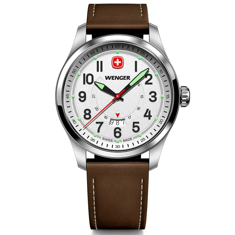 Retro Digital Wristwatch Silver